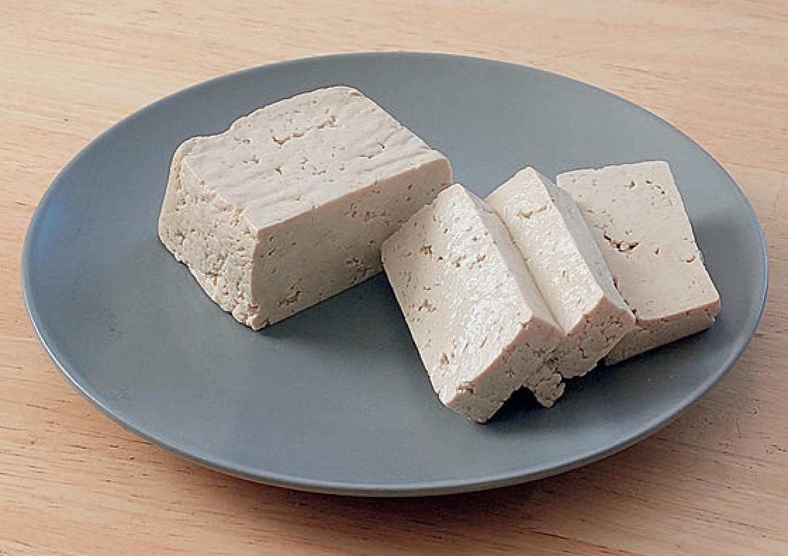 Tofu, or soy curd.